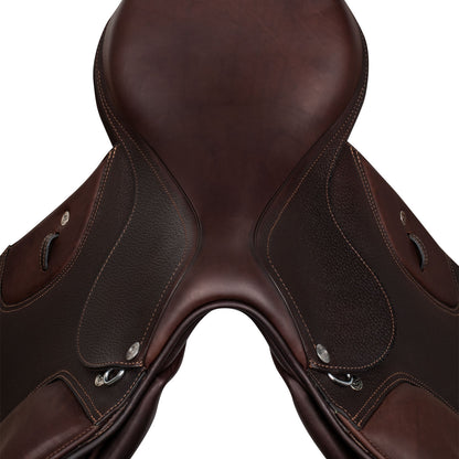 Silla salto KC Race 1.6 profesional sublime Acavallo - Marrón oscuro