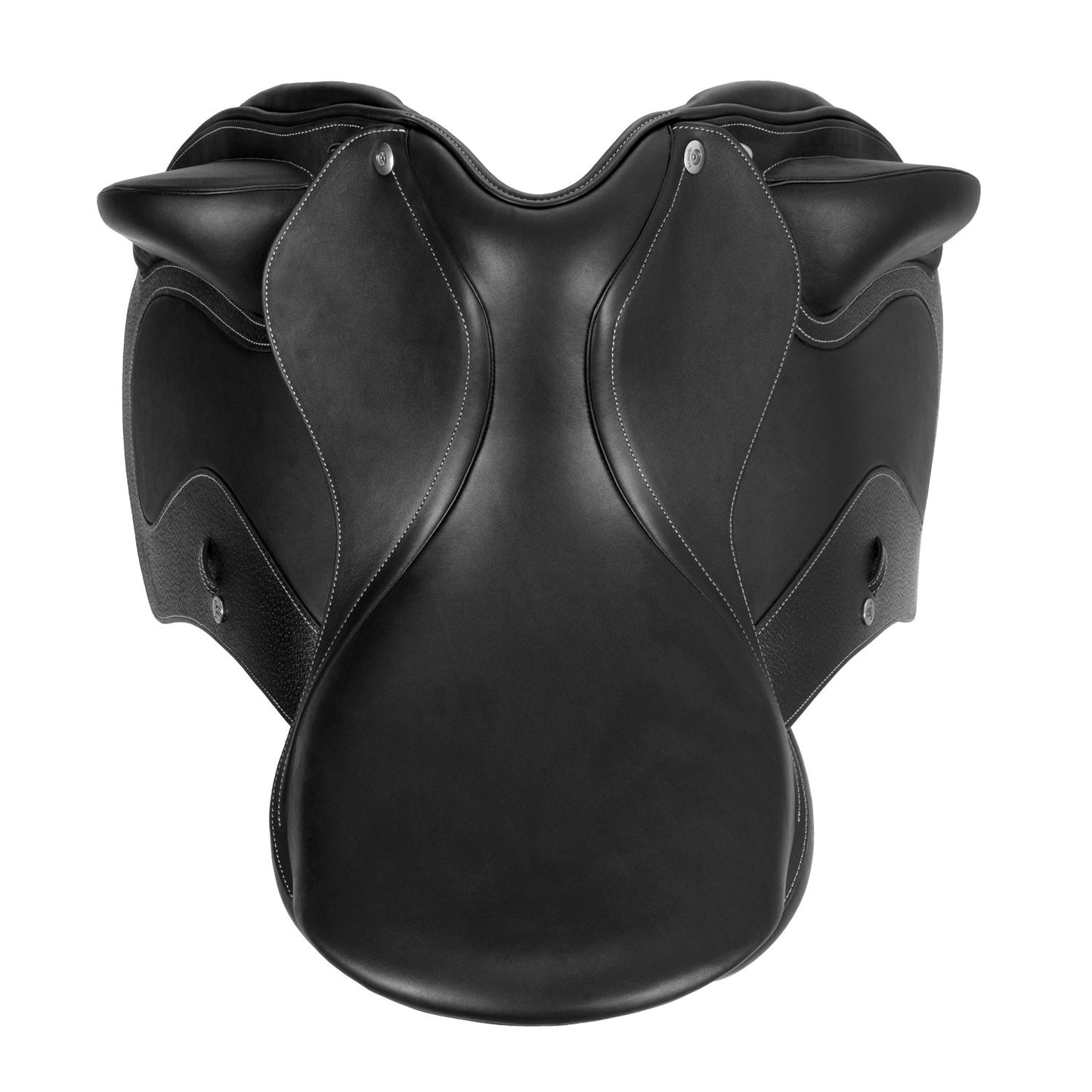 Silla de doma Hellen con armazón de carbono-kevlar Acavallo - Negro