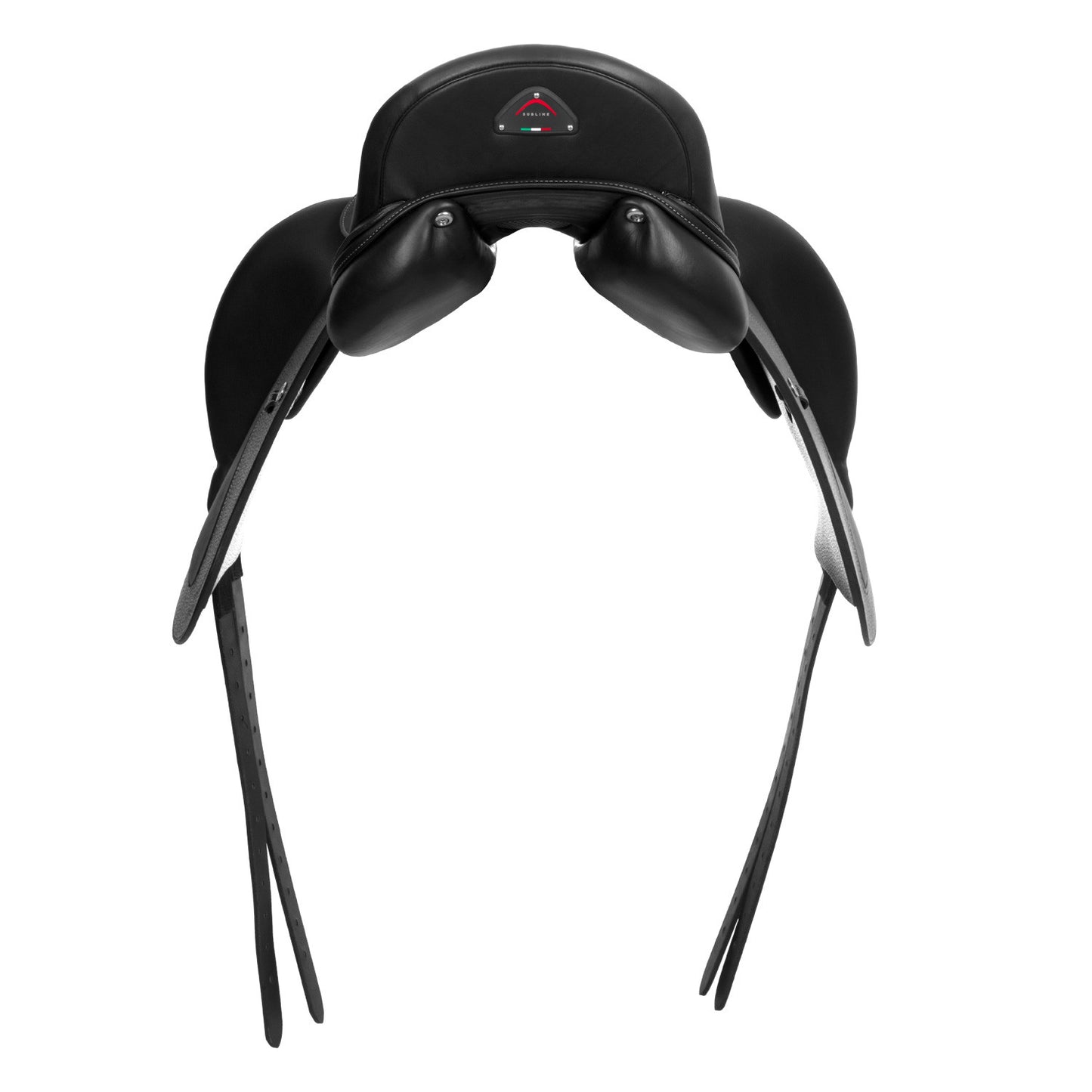 Silla de doma Hellen con armazón de carbono-kevlar Acavallo - Negro