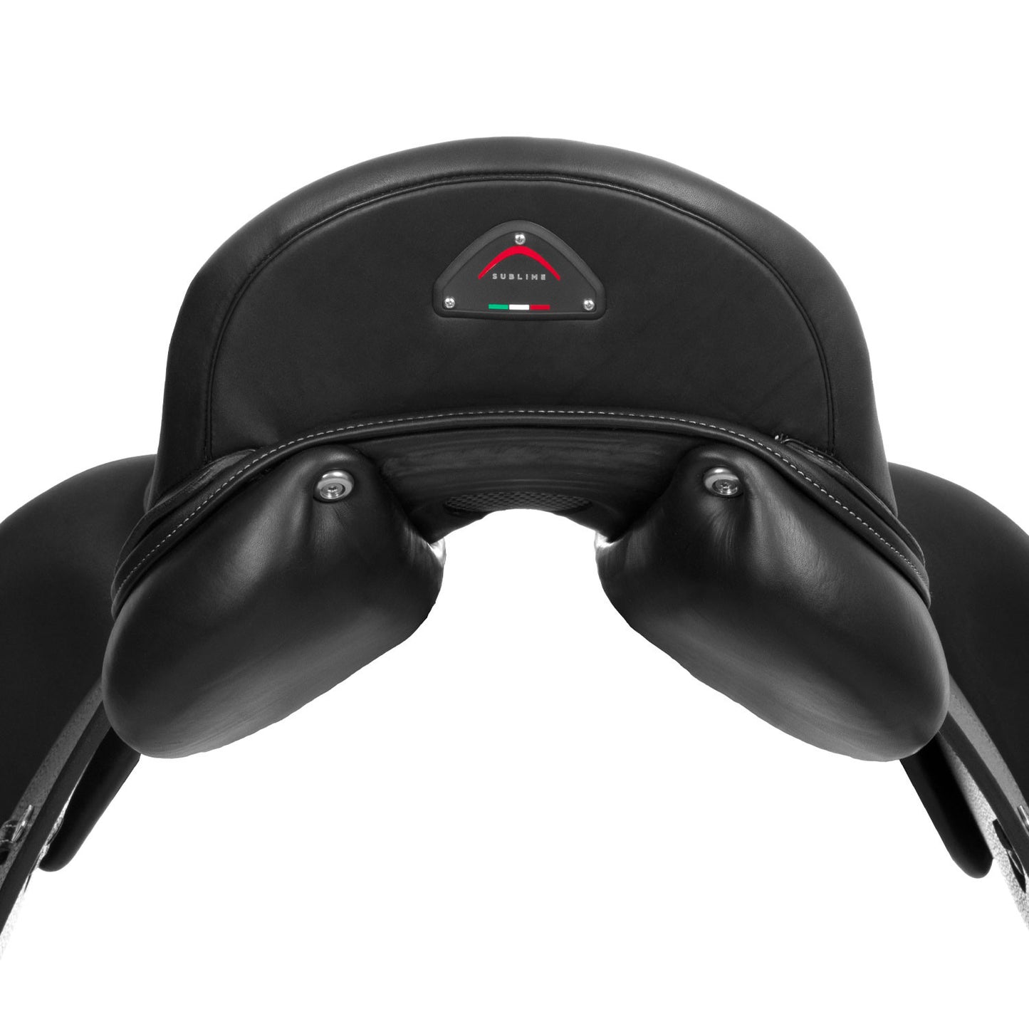 Silla de doma Hellen con armazón de carbono-kevlar Acavallo - Negro