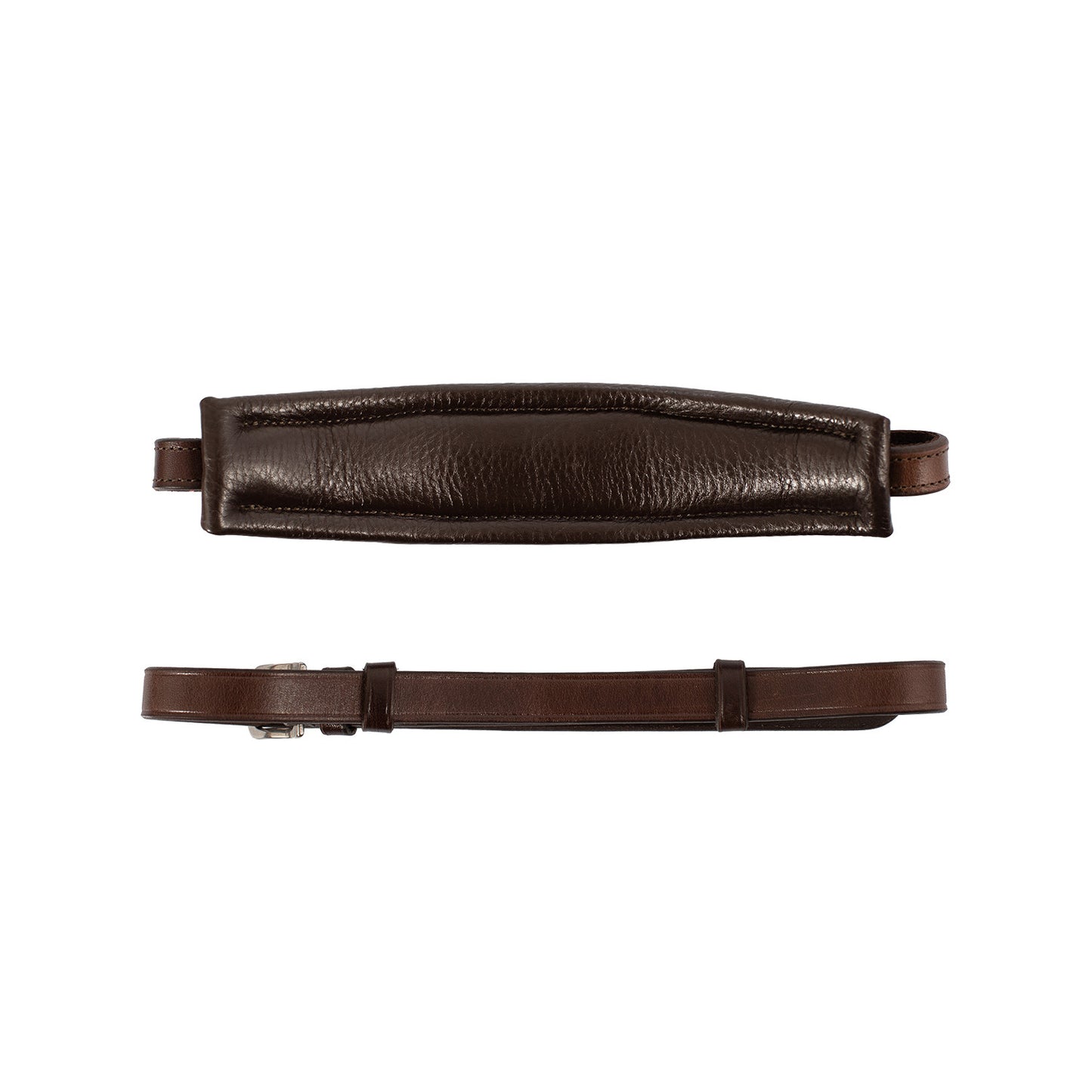 Nasalina piel hackamore Acavallo - Marrón oscuro