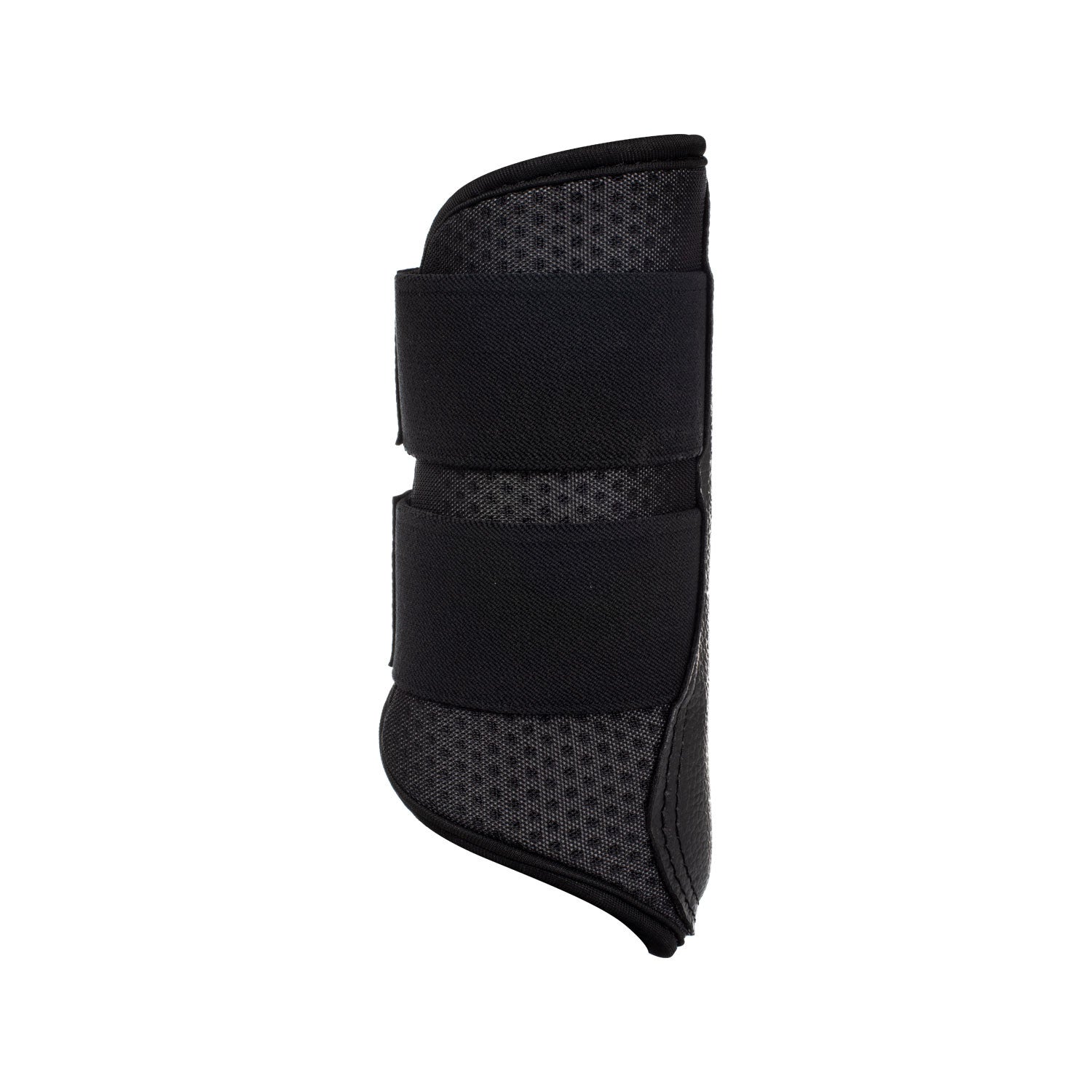 Protectores delanteros de neopreno perforado Acavallo - Negro
