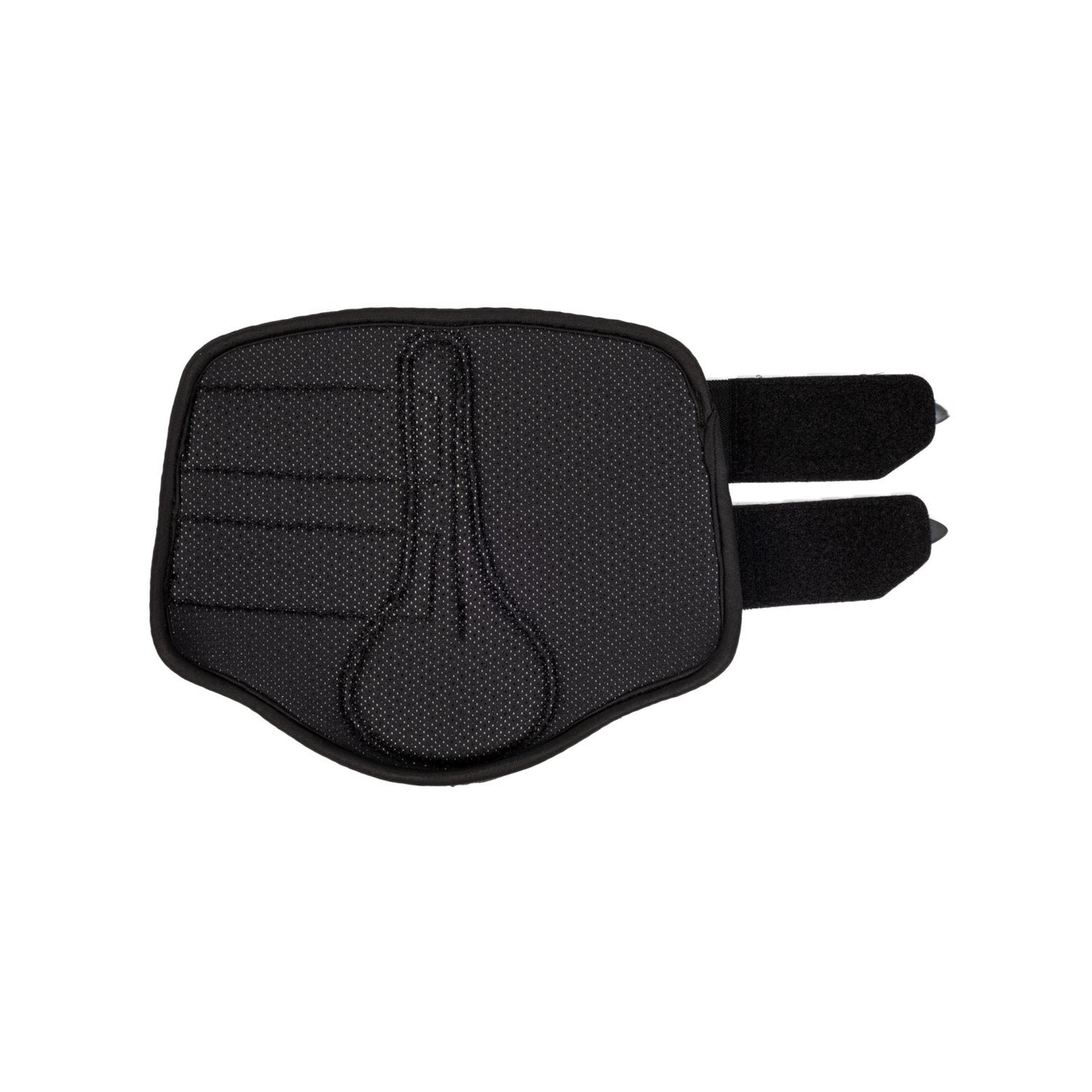 Protectores delanteros de neopreno perforado Acavallo - Negro