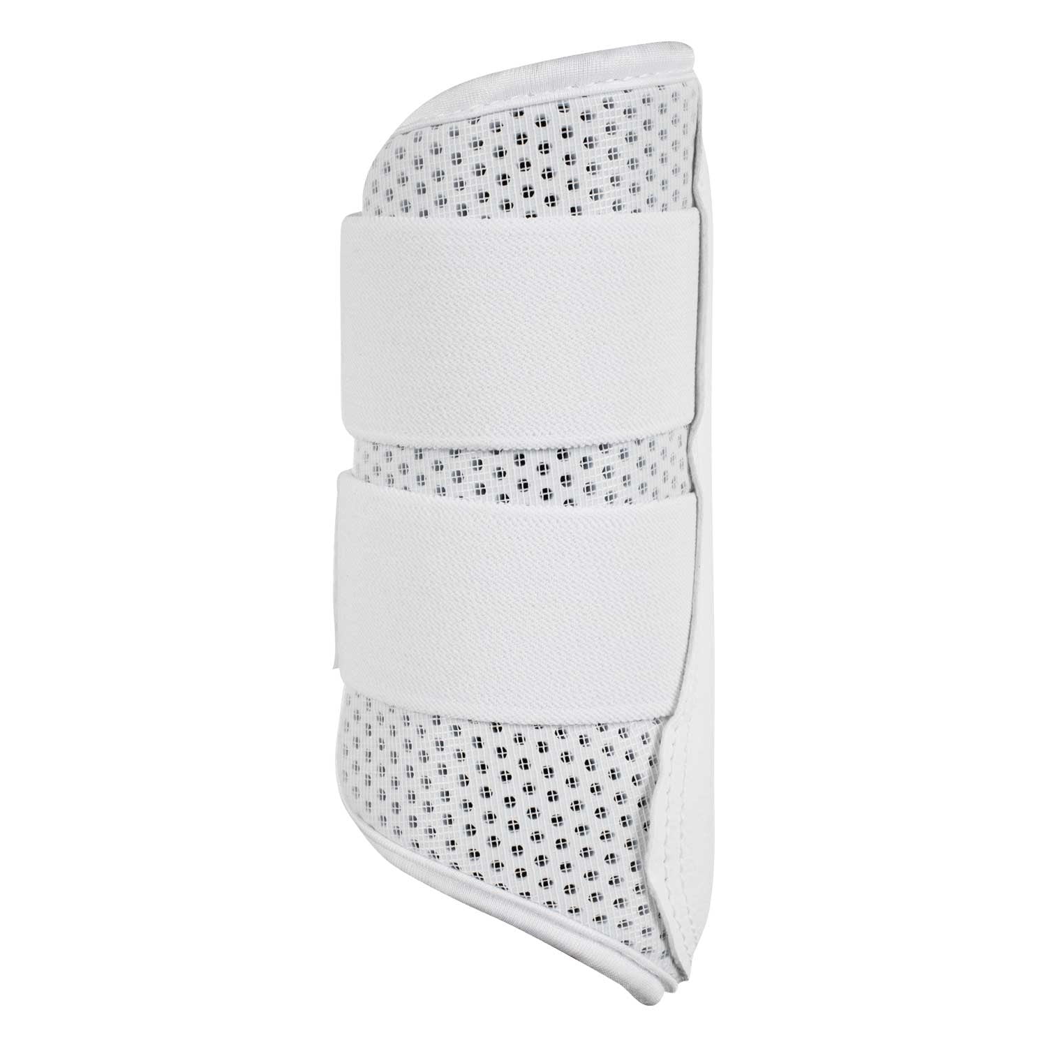 Protectores delanteros de neopreno perforado Acavallo - Blanco