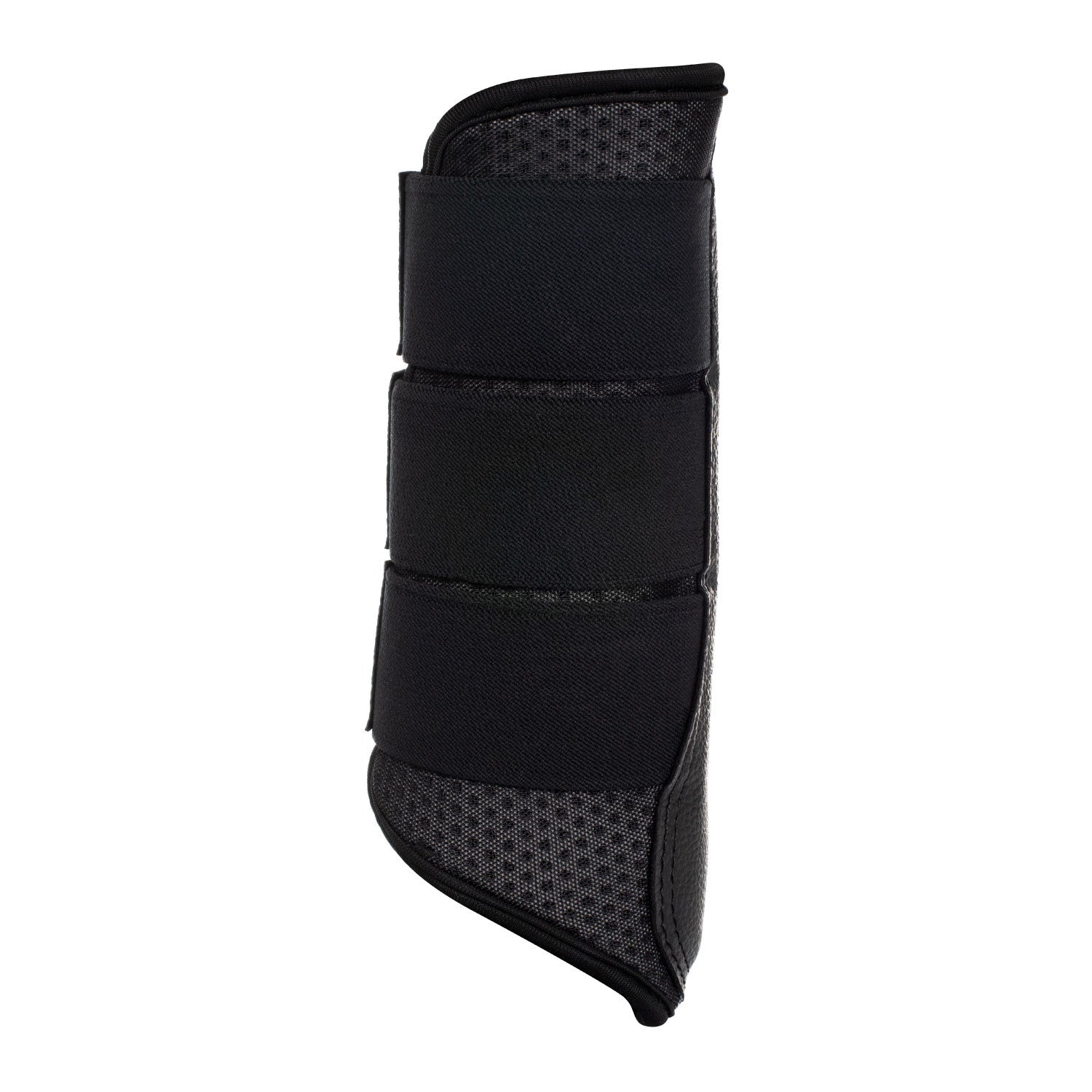 Protectores posteriores de neopreno perforado Acavallo - Negro