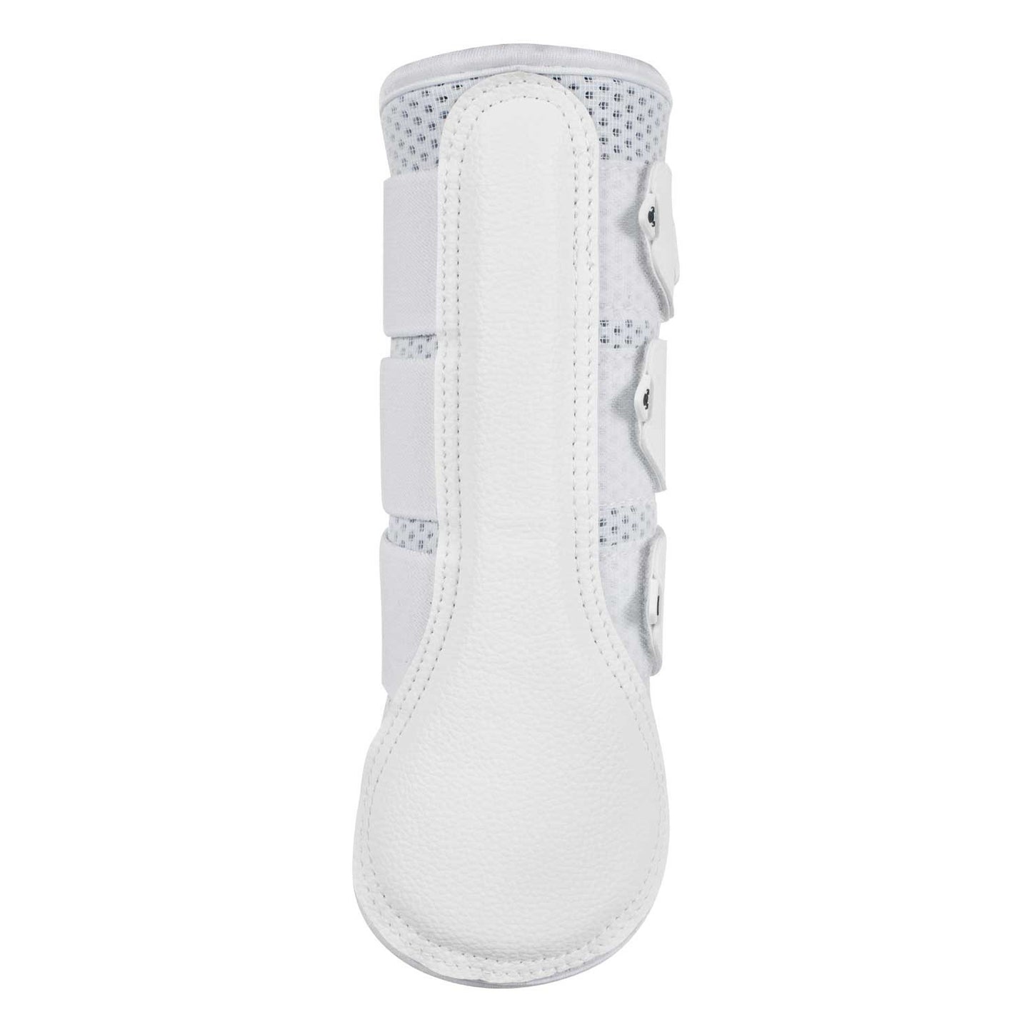 Protectores posteriores de neopreno perforado Acavallo - Blanco