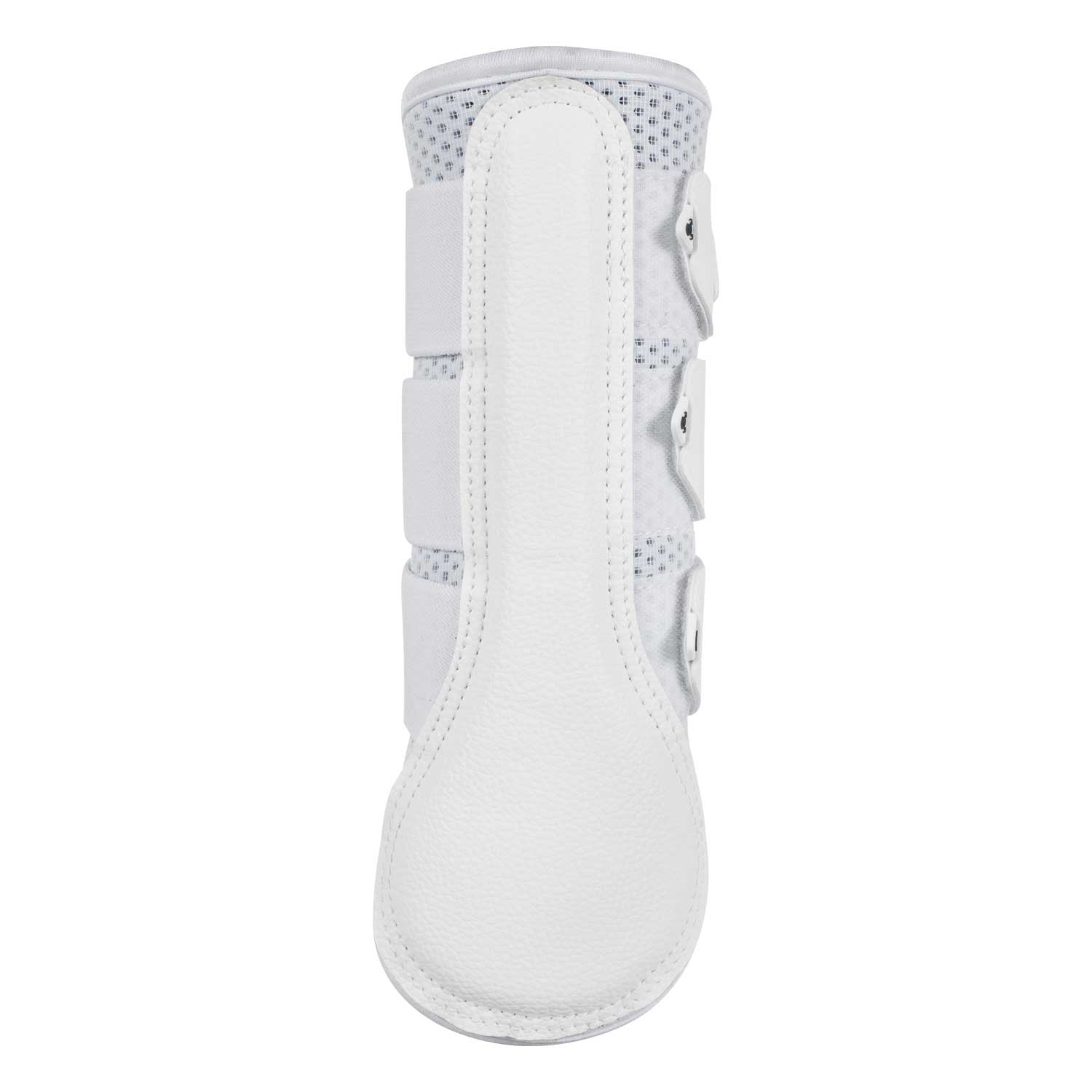 Protectores posteriores de neopreno perforado Acavallo - Blanco