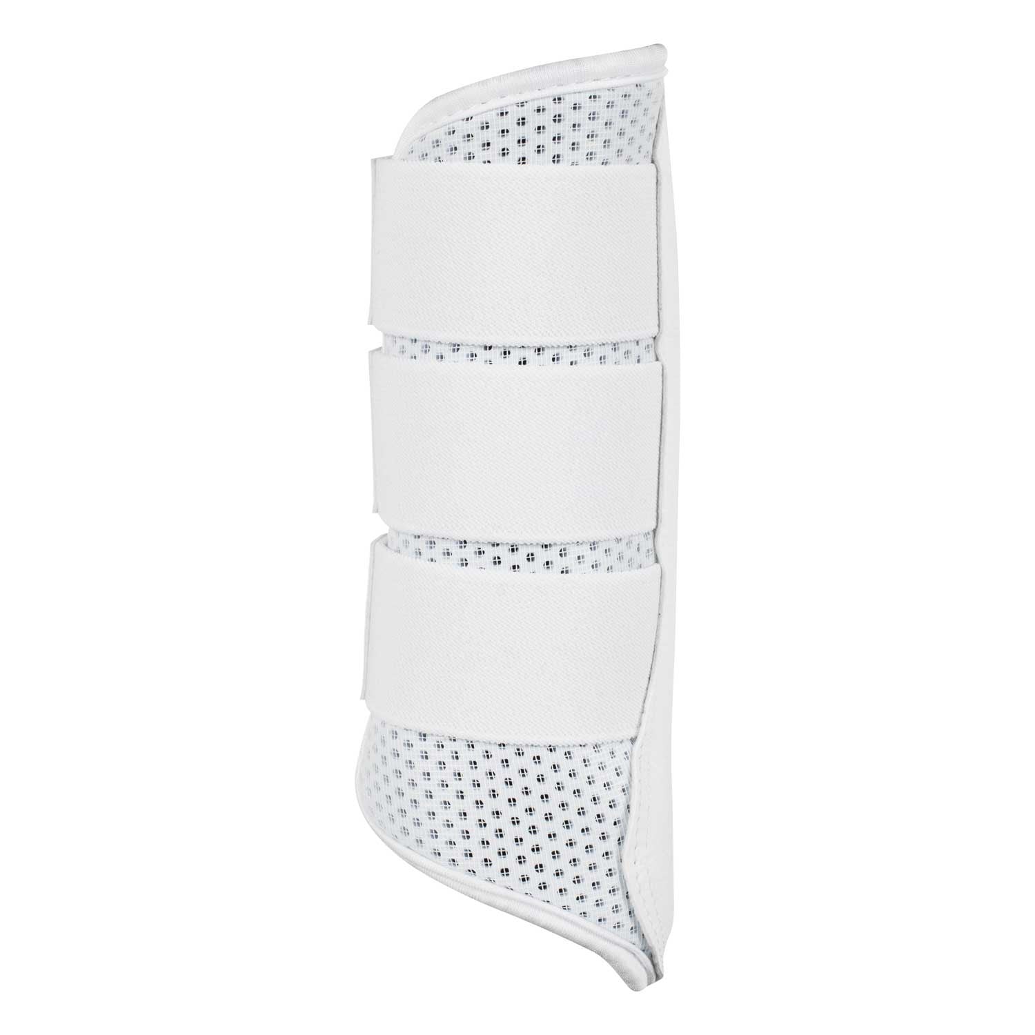 Protectores posteriores de neopreno perforado Acavallo - Blanco