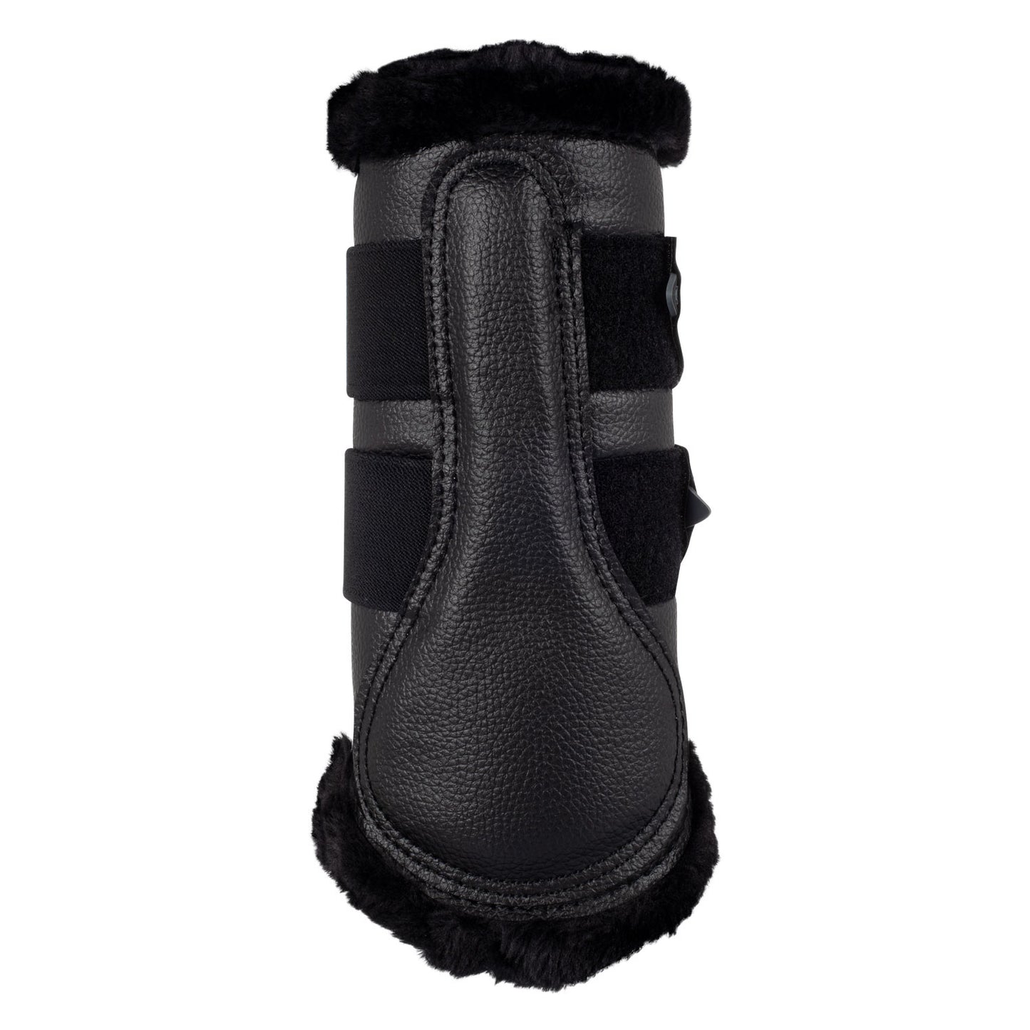 Protectores delanteros ecopiel borreguillo sintético Acavallo - Negro