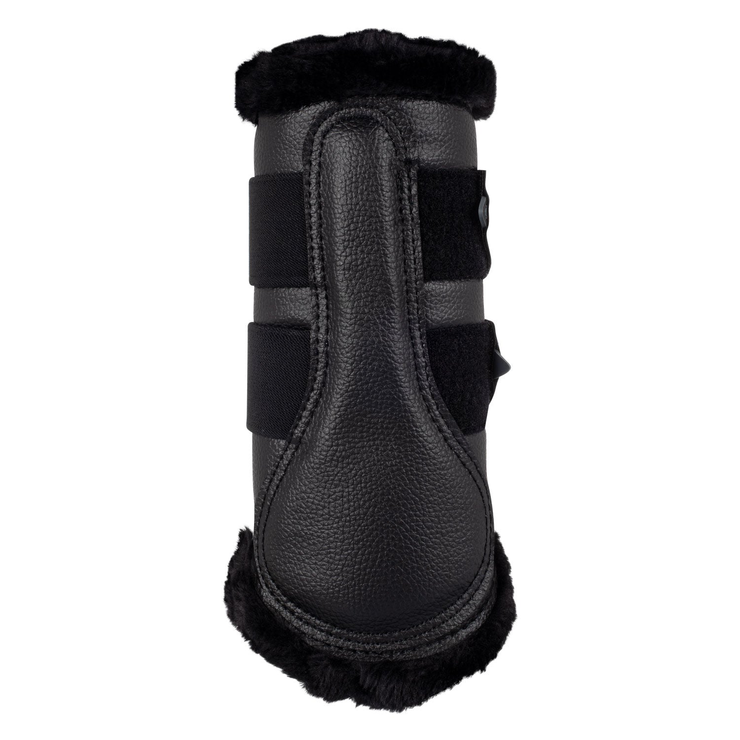 Protectores delanteros ecopiel borreguillo sintético Acavallo - Negro