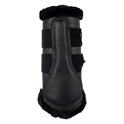 Protectores delanteros ecopiel borreguillo sintético Acavallo - Negro