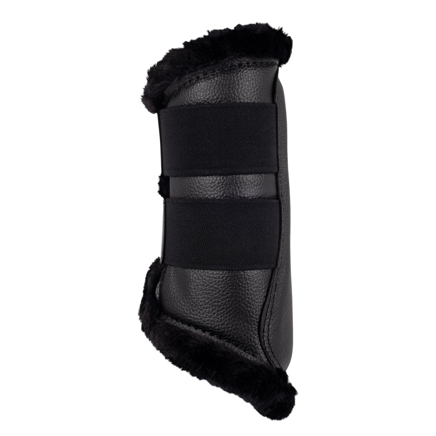 Protectores delanteros ecopiel borreguillo sintético Acavallo - Negro