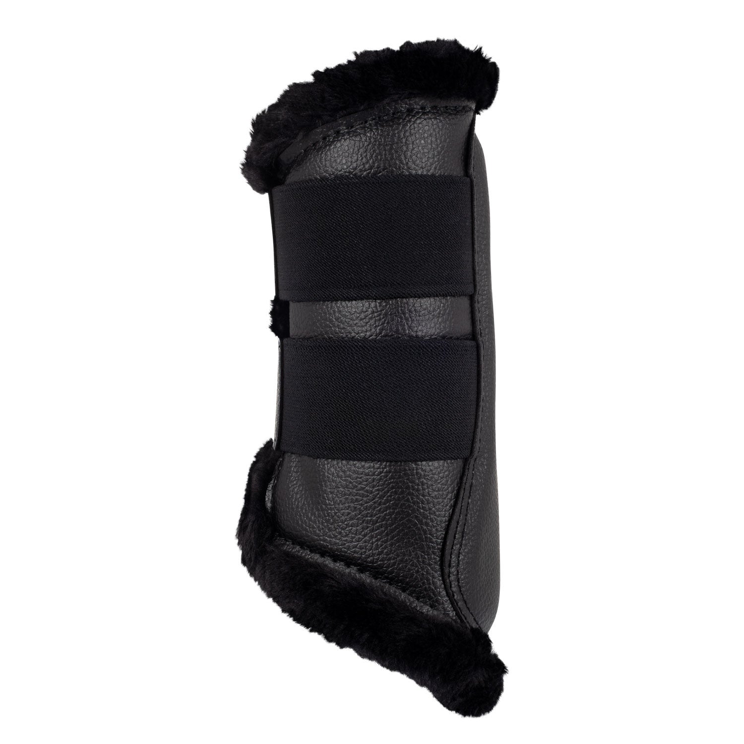Protectores delanteros ecopiel borreguillo sintético Acavallo - Negro