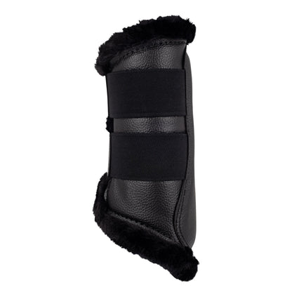 Protectores delanteros ecopiel borreguillo sintético Acavallo - Negro