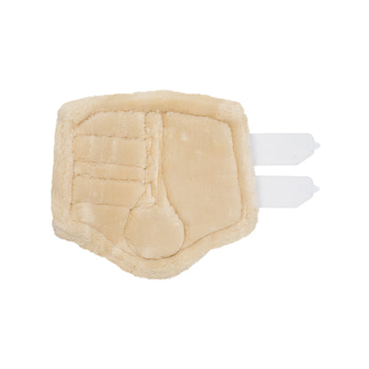 Protectores delanteros ecopiel borreguillo sintético Acavallo - Blanco