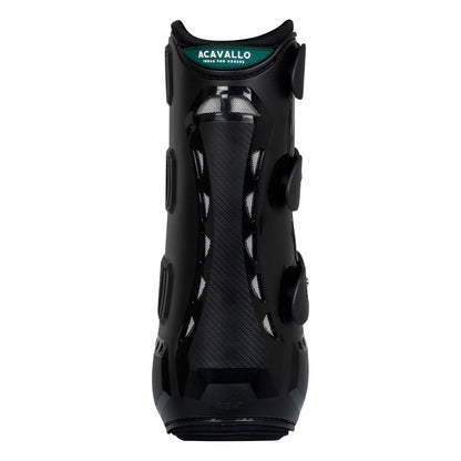 Protectores anatómicos de doma delanteros Acavallo - Negro