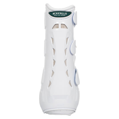 Protectores anatómicos de doma delanteros Acavallo - Blanco