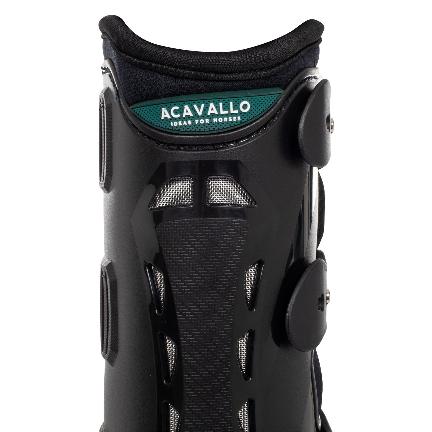 Protectores posteriores anatómicos de doma Acavallo - Negro