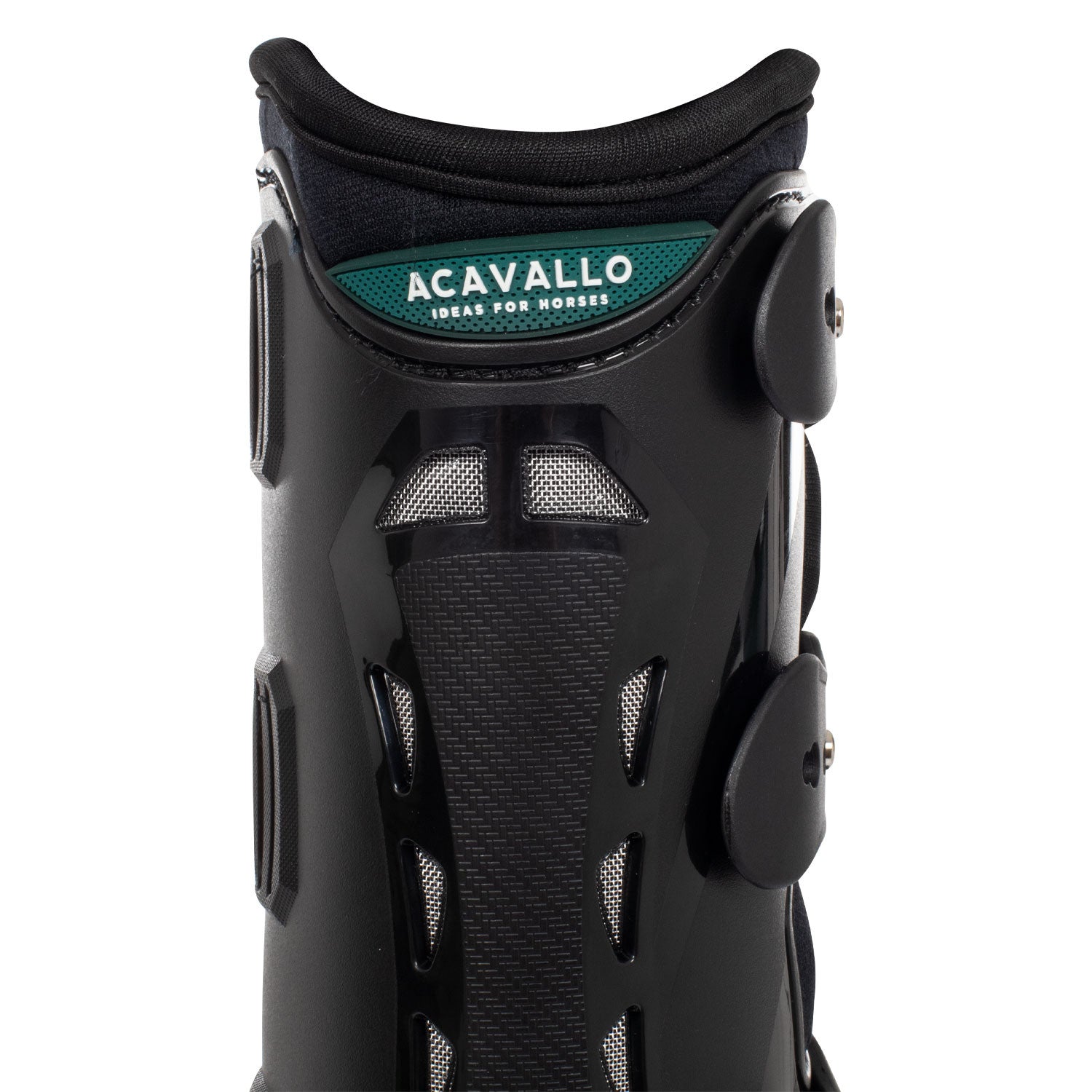 Protectores posteriores anatómicos de doma Acavallo - Negro