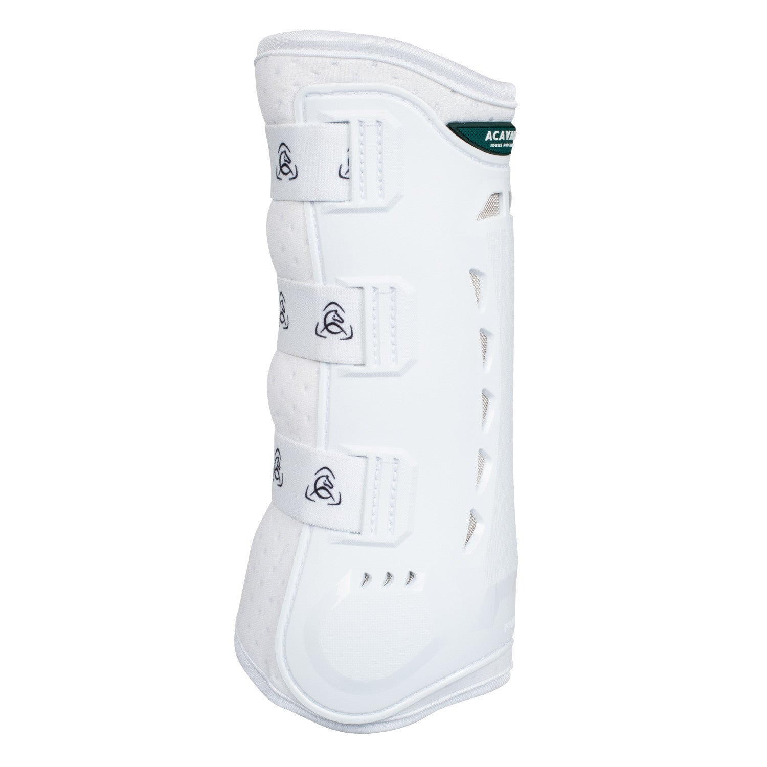 Protectores posteriores anatómicos de doma Acavallo - Blanco
