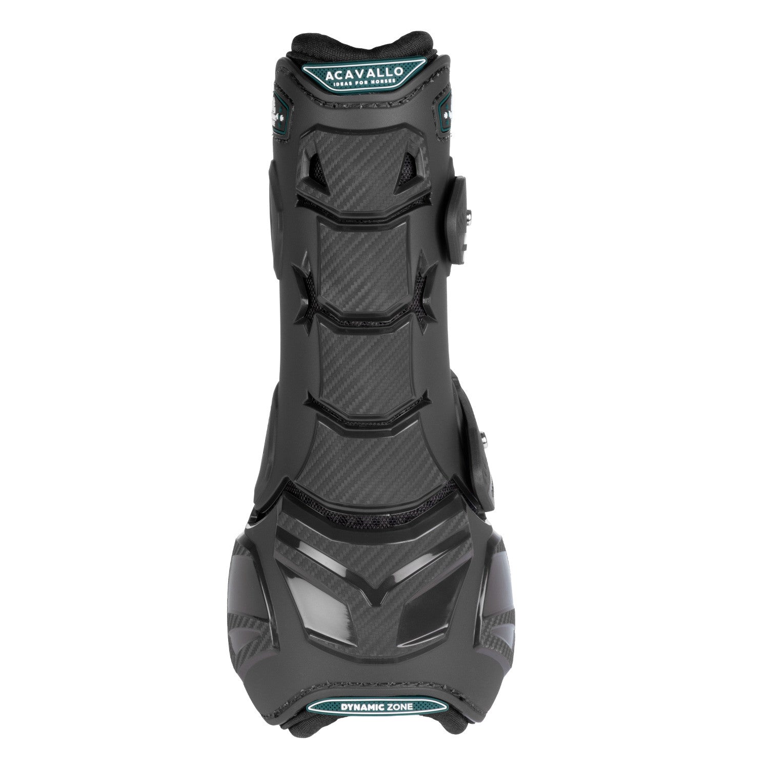 Protectores para tendones Skeleton Dynamic Zone Acavallo - Negro