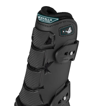 Protectores para tendones Skeleton Dynamic Zone Acavallo - Negro