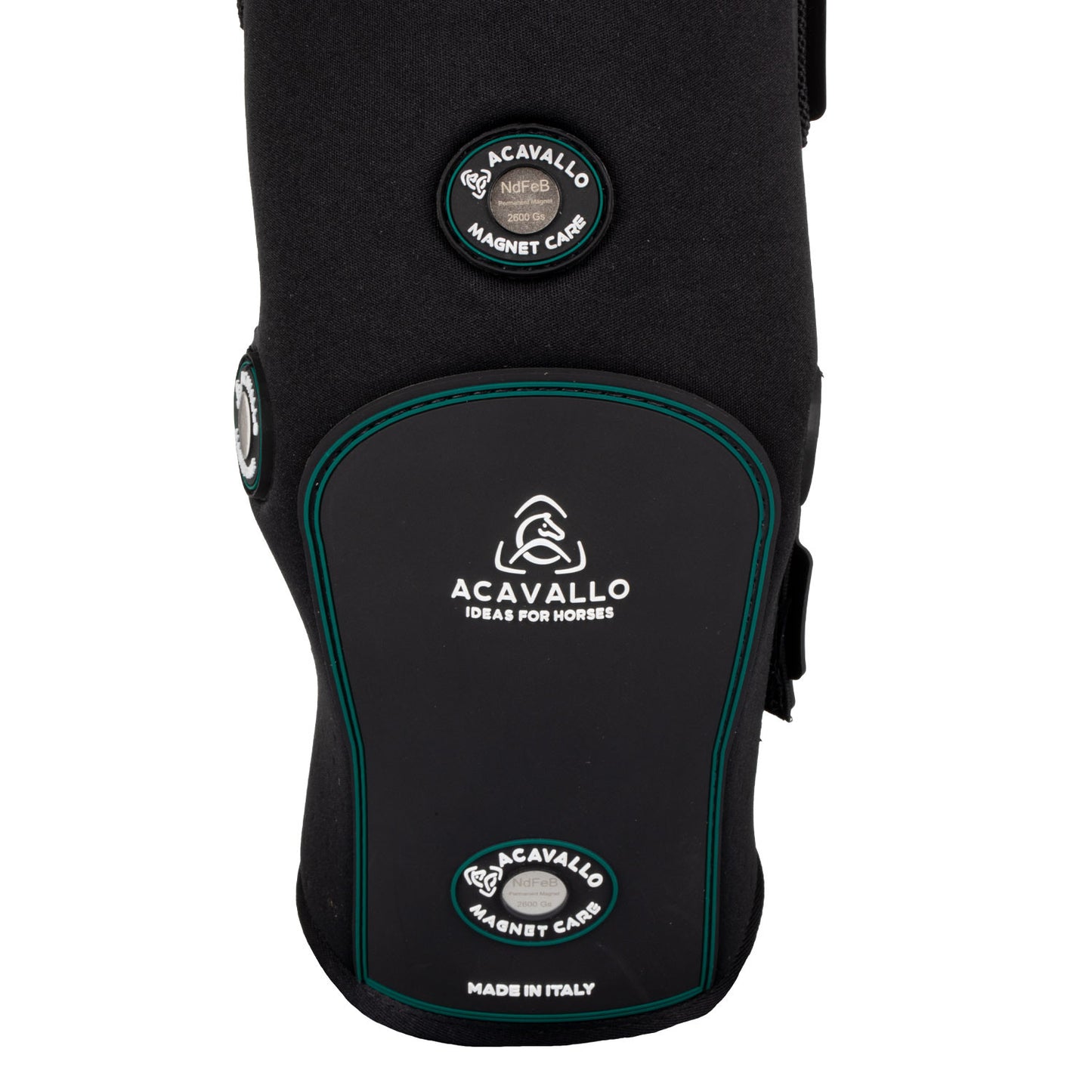 Protectores magnéticos traseros Acavallo - Negro