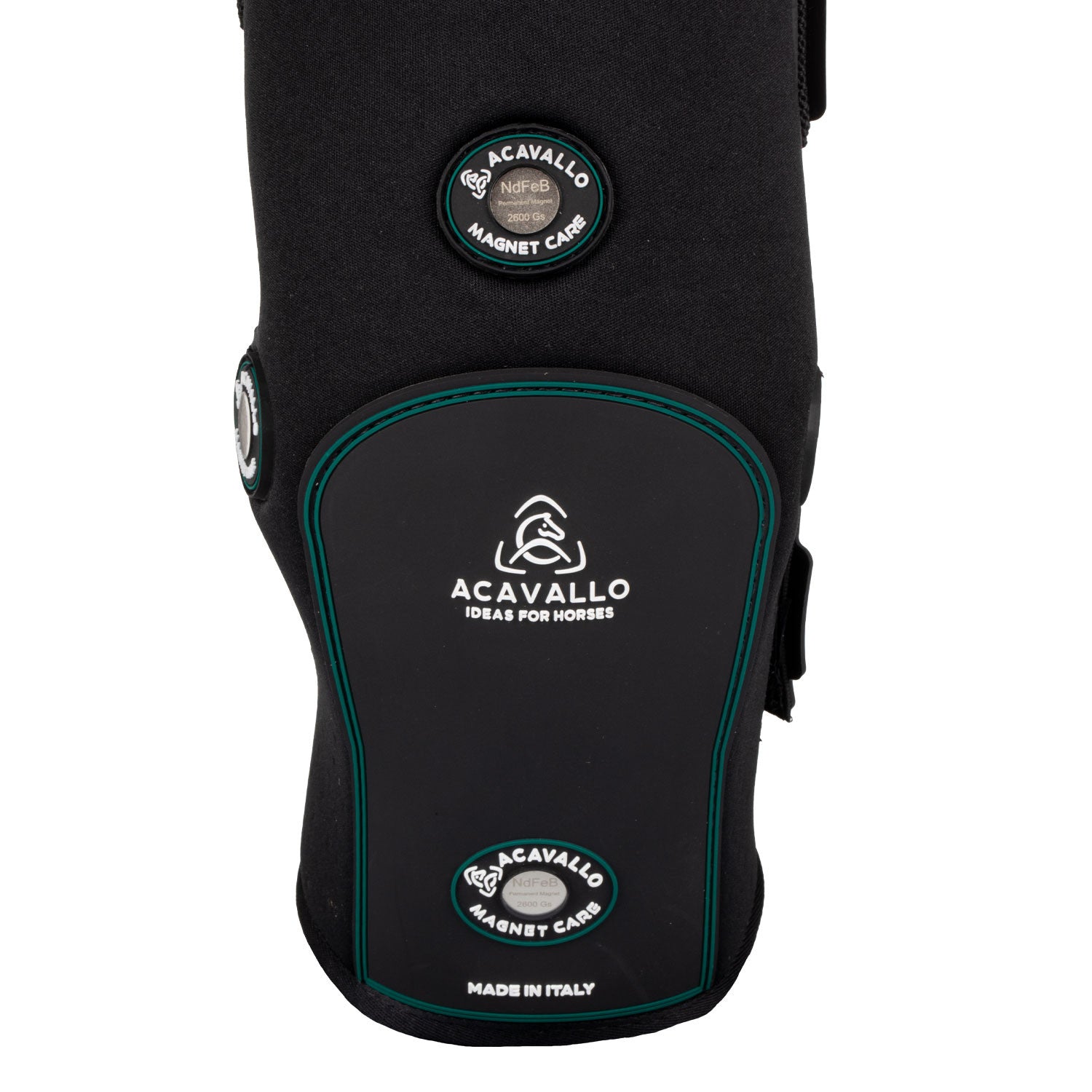 Protectores magnéticos traseros Acavallo - Negro