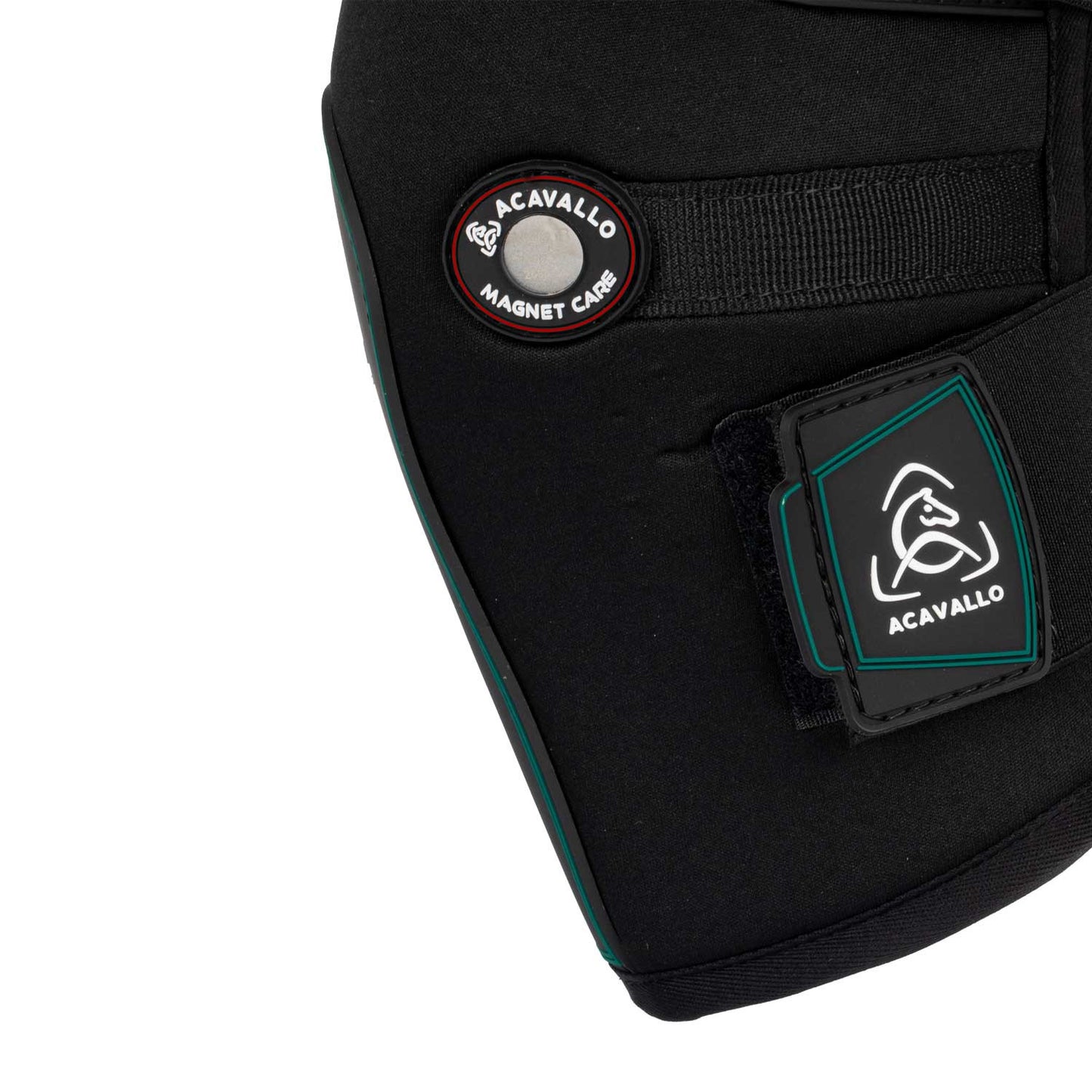 Protectores magnéticos traseros Acavallo - Black/Red