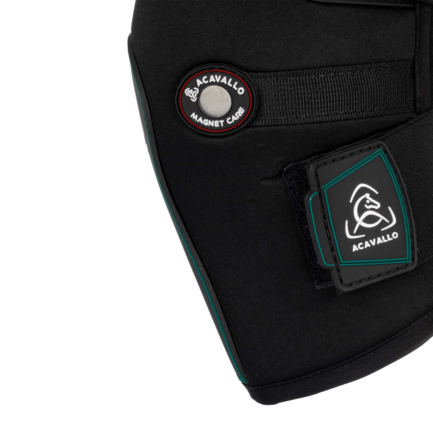 Protectores magnéticos traseros Acavallo - Black/Red