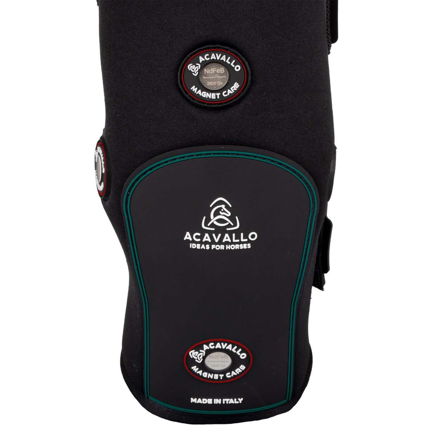 Protectores magnéticos traseros Acavallo - Black/Red