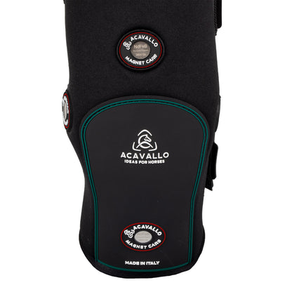Protectores magnéticos traseros Acavallo - Black/Red