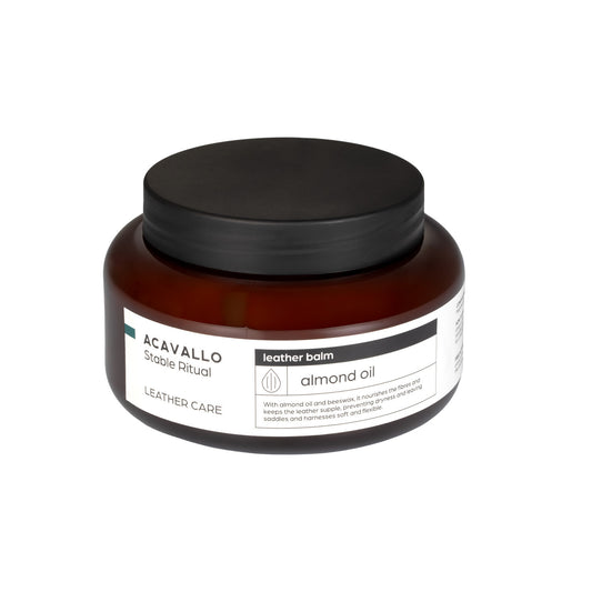 Bálsamo cuero a la almendra 500ml (glicerina) Acavallo