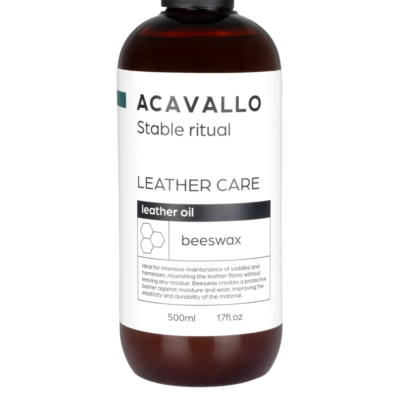 Aceite para cuero con cera de abejas 500ml Acavallo - Cera D Api