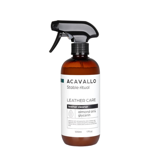 Jabón para cuero con almendra 500ml (glicerina) Acavallo