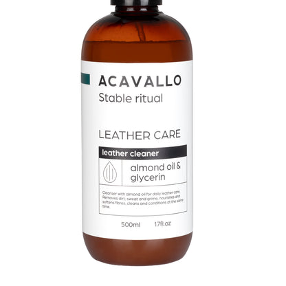 Jabón para cuero con almendra 500ml (glicerina) Acavallo - Mandorla