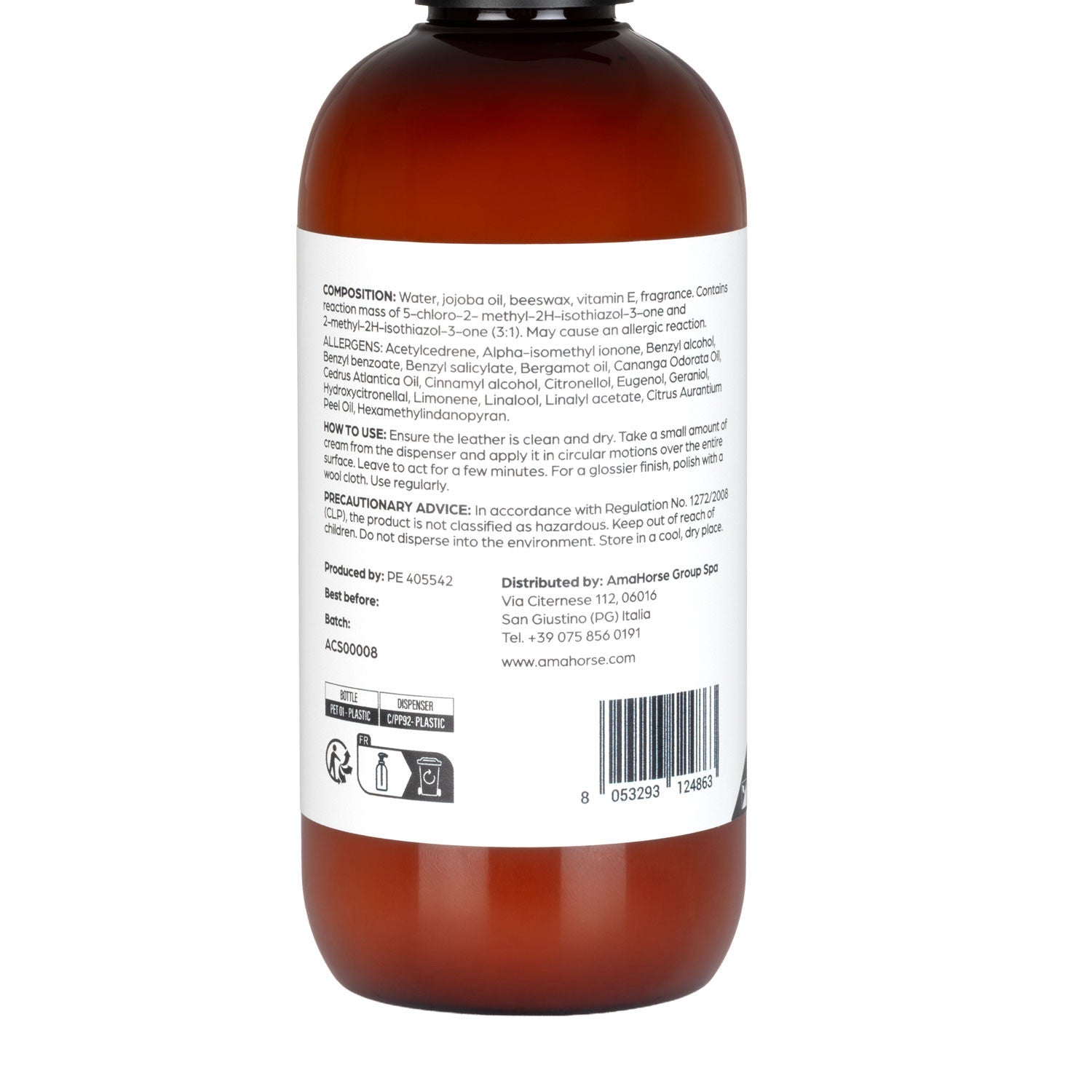 Crema cuero cera de abejas 250ml Acavallo - Cera D Api