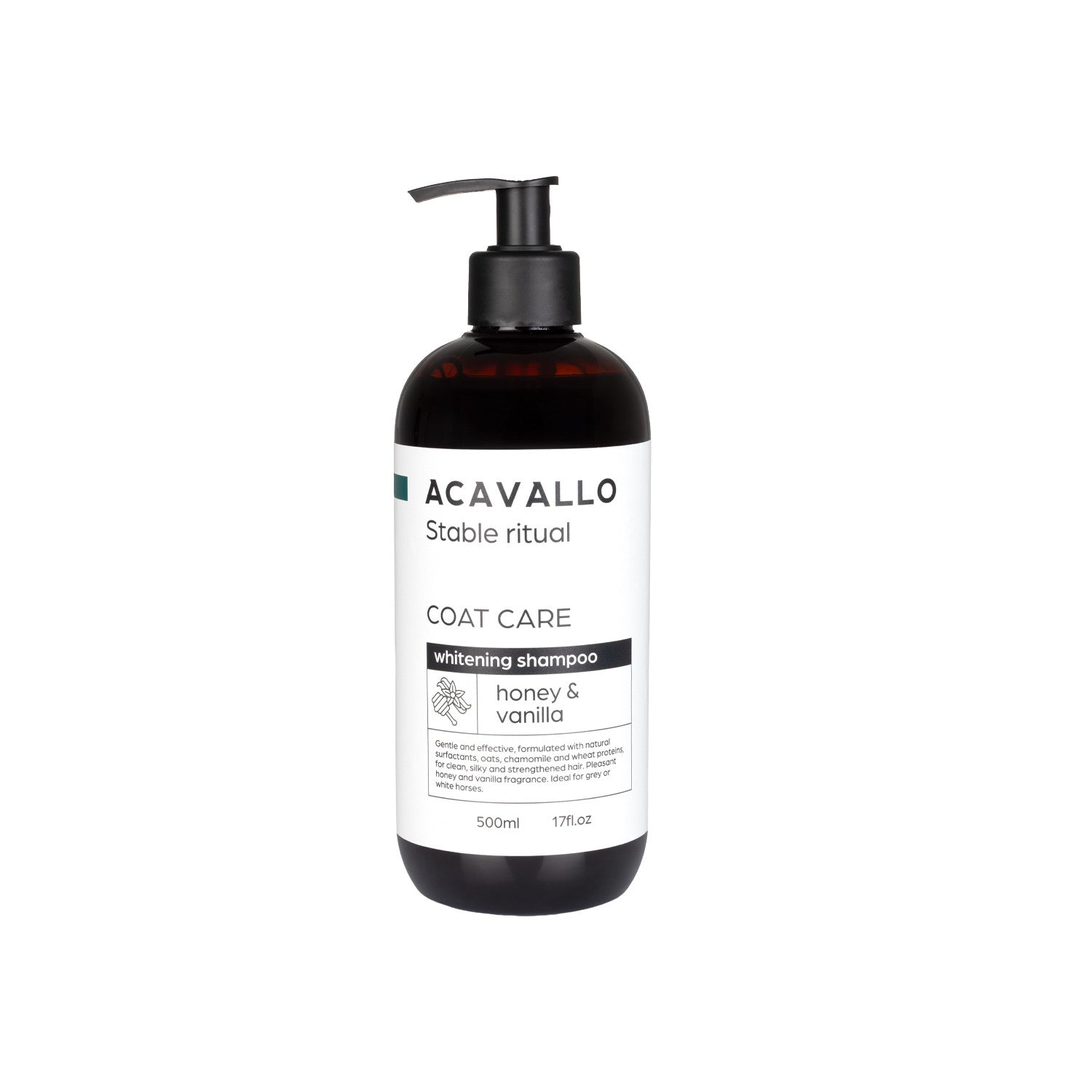 Champú para canas miel y manzanilla Acavallo