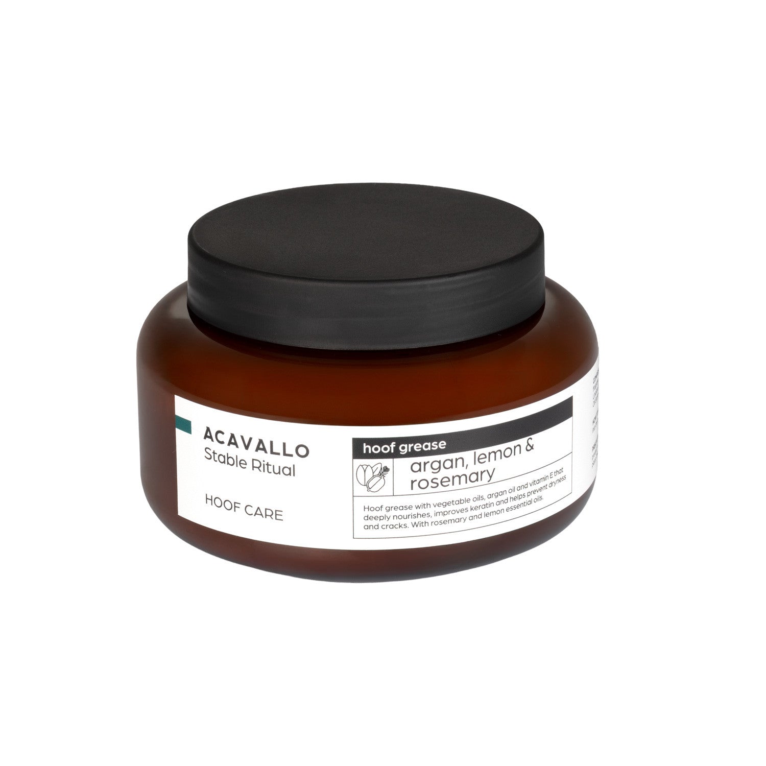 Grasa para cascos con argán 500 ml Acavallo