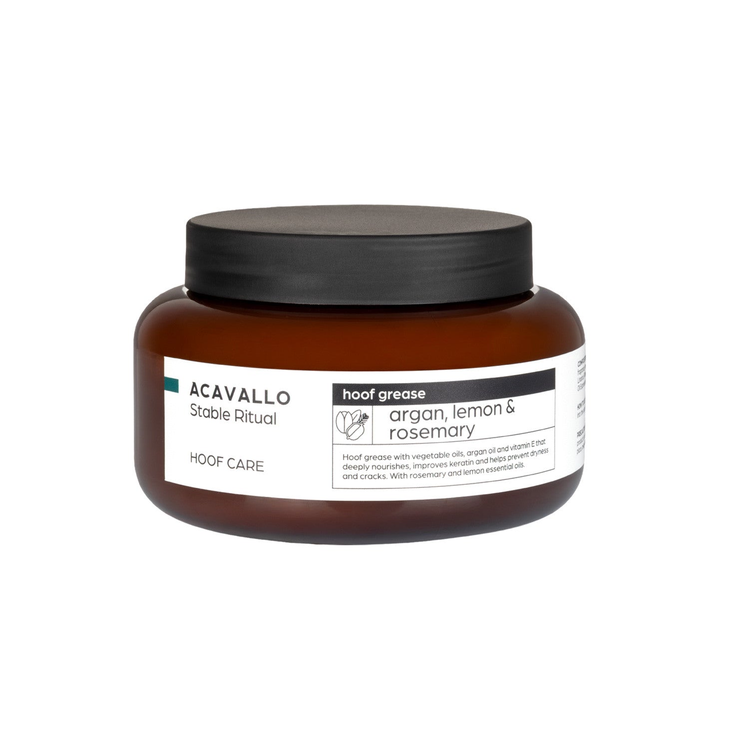 Grasa para cascos con argán 500 ml Acavallo - Argan