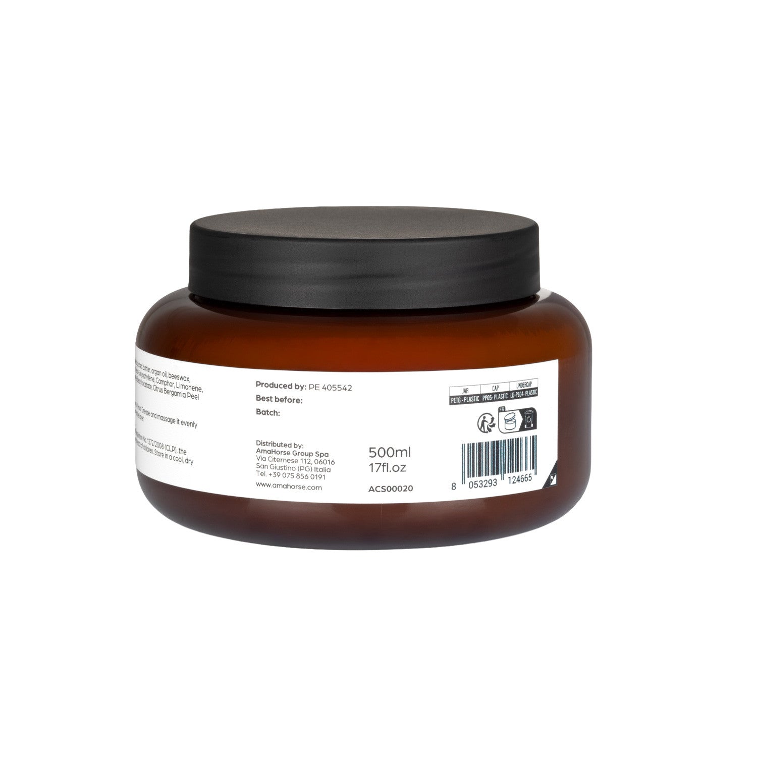 Grasa para cascos con argán 500 ml Acavallo - Argan