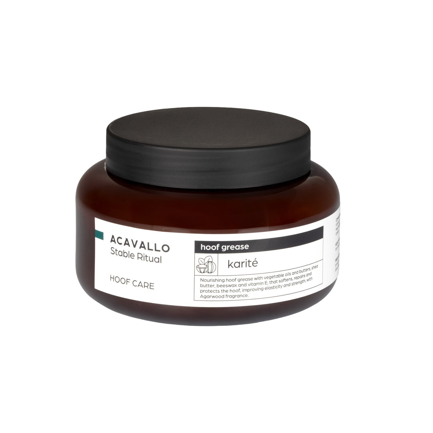 Grasa para cascos con manteca de karité 500 ml Acavallo