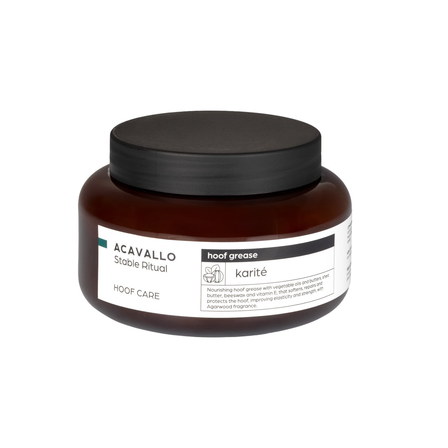 Grasa para cascos con manteca de karité 500 ml Acavallo