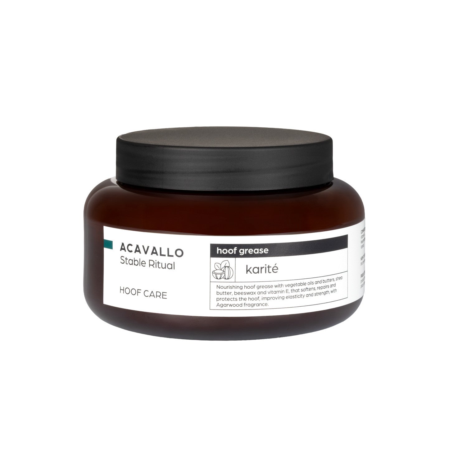 Grasa para cascos con manteca de karité 500 ml Acavallo - Karite