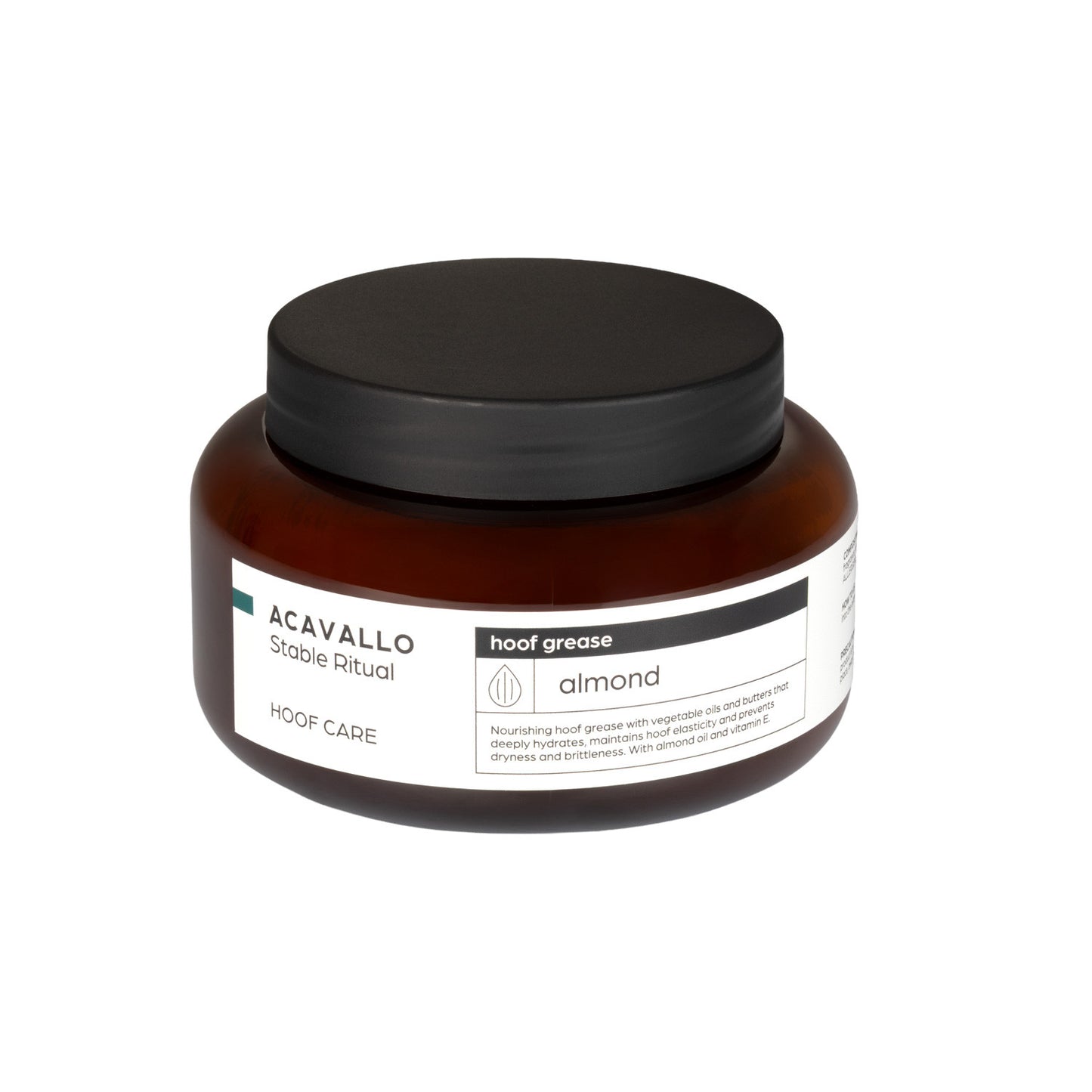 Grasa para cascos con almendra 500 ml Acavallo