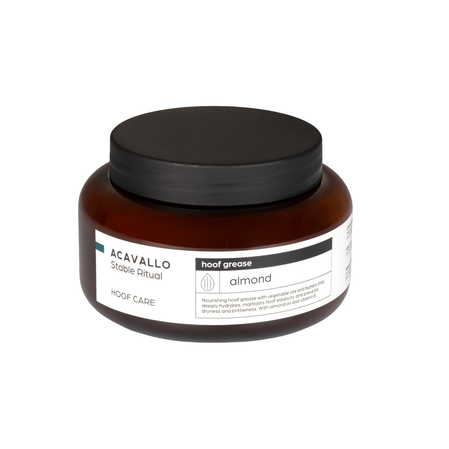 Grasa para cascos con almendra 500 ml Acavallo