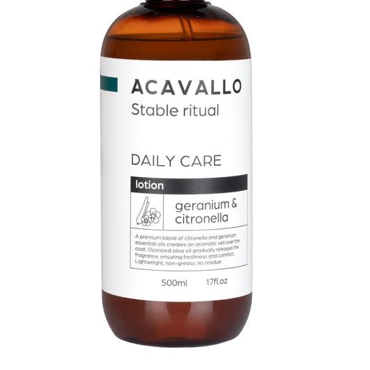 Loción de citronela, neem y ozono 500 ml Acavallo - Citronella Neem Ozono