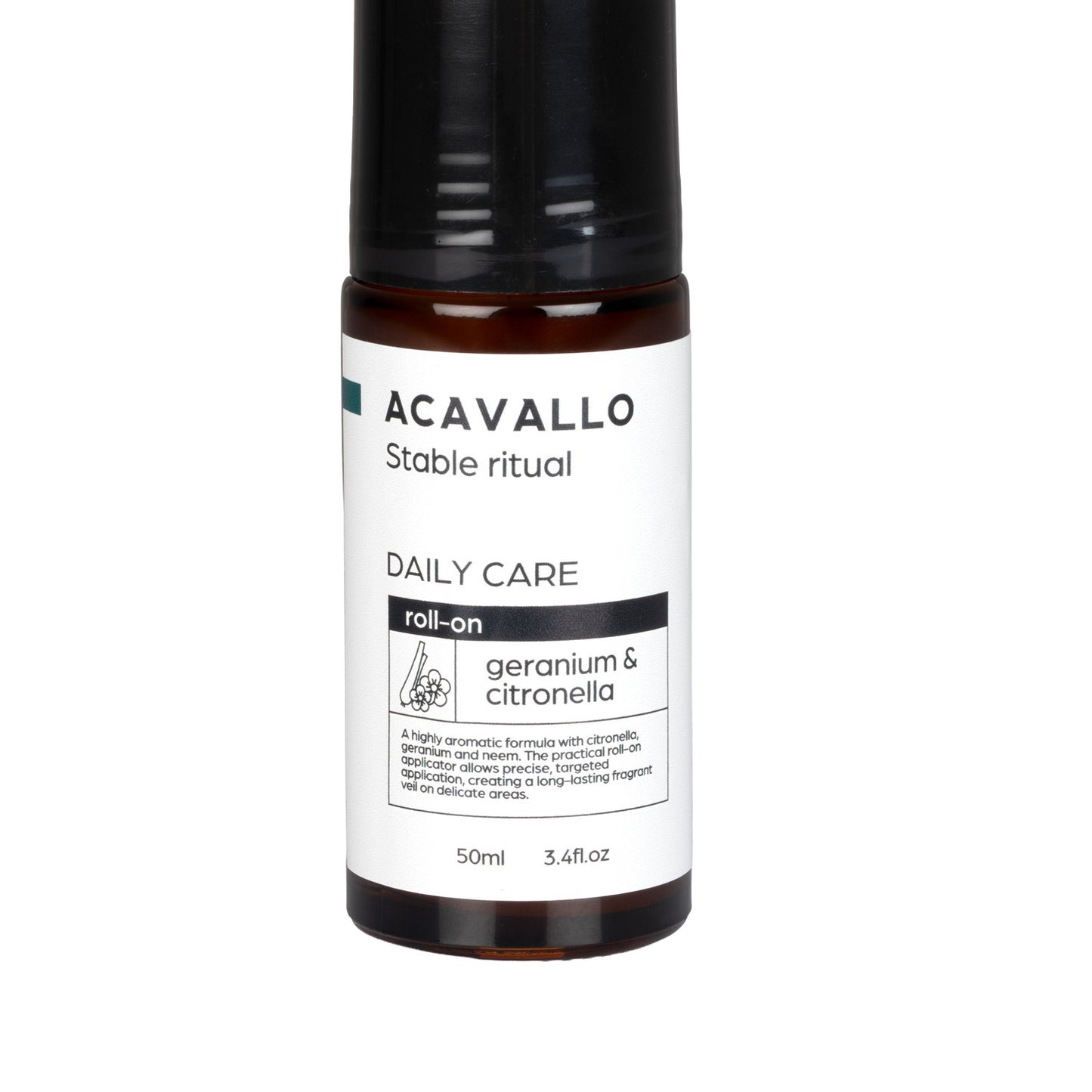 Stick con crema geranio citronela y neem para hocico 100ml Acavallo - Citronella Geranio Neem