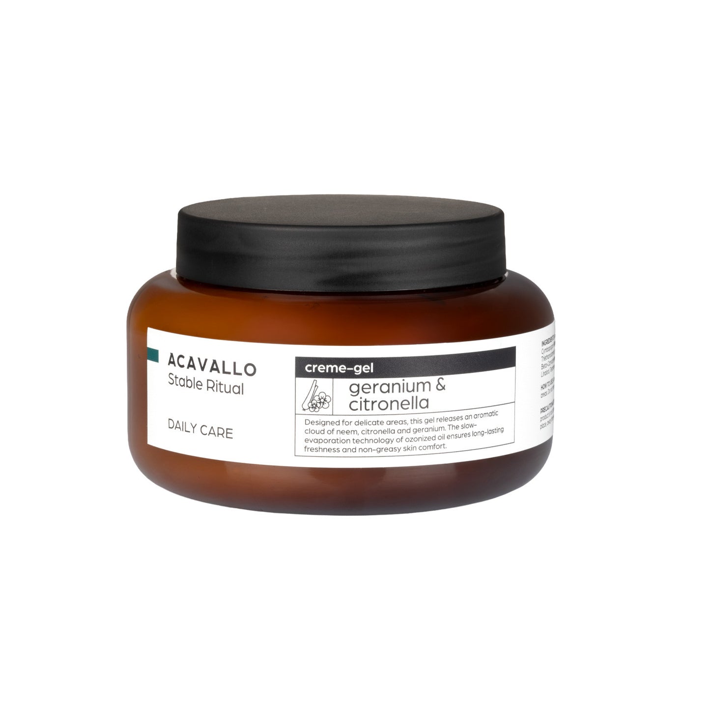 Nem, citronela y ozono, crema gel Acavallo - Citronella Neem Ozono