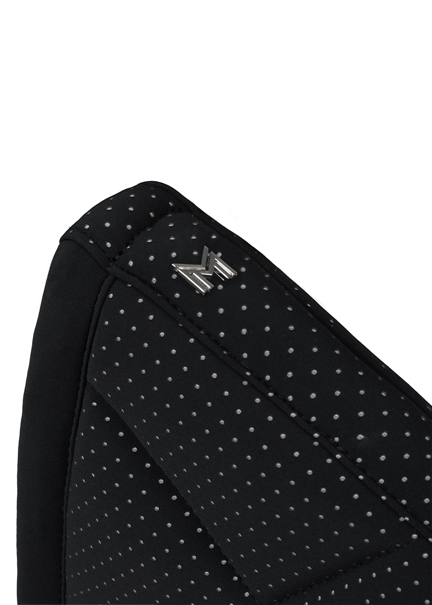 Producto ecuestre Maximilian Equestrian Aeris Dressage Saddle Pad (Black) detalle 6